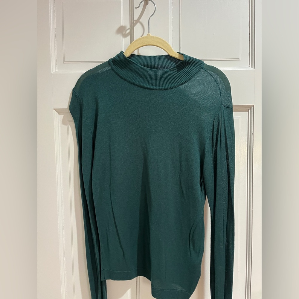 Mock neck long sleeve